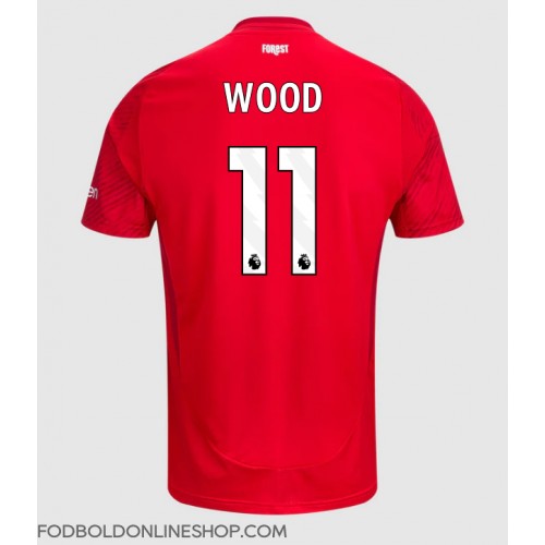 Nottingham Forest Chris Wood #11 Hjemmebanetrøje 2024-25 Kortærmet